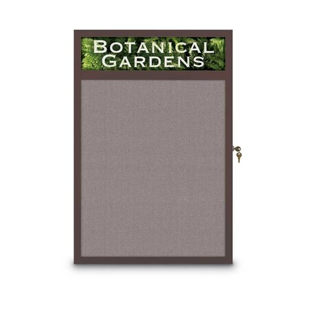 United Visual Products Open Faced Traditional Rounded Corkboard UV644ARC-SATIN-BLACK